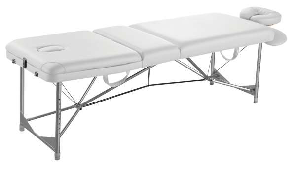 Massageliege Camcun zusammenklappbar weiß